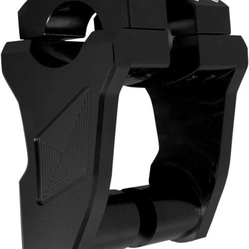 Rox Speed FX Pivoting Extended Stem Risers For 1" Handlebar 3" Black