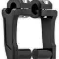 Rox Speed FX Pivoting Extended Stem Risers For 1" Handlebar 4" Black