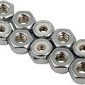 DS Chrome Motorcycle Nylon Insert Lock Nut 10-Pack 10-24 Sae