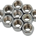 DS Chrome Motorcycle Nylon Insert Lock Nut 10-Pack 3/8"-16