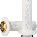 Moose 36 Series Clamp-On Grips White/Gold