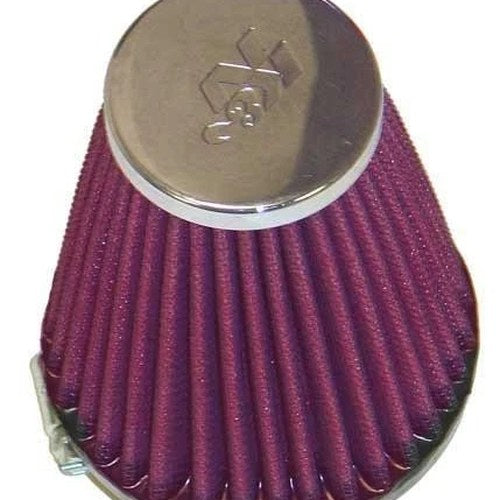 K&N Universal Air Filter RC-1920 Round Tapered 4" Chrome