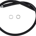 DS Black Vinyl Front Upper ABS Brake Line Kit 21-1/2" Black #212101
