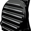 Covingtons Finned Billet Aluminum Horn Black #C1140-B Harley Davidson