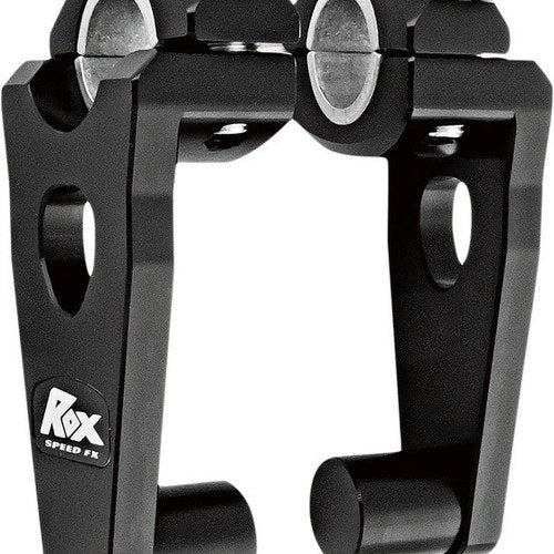 Rox Speed FX Elite Pivoting Handlebar Risers 3.5" Black