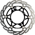 Moto-Master Flame 260mm Floating Aluminum Brake Rotor Front Black #112160 KTM