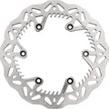 GBrakes Solid Round Brake Rotor 220mm Rear Silver #GBD9024X KTM/Husqvarna