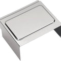 DS Battery Side Cover Raised for Agm Batteries Chrome Harley Davidson