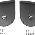 J&M Saddlebag Lid Speaker Grill Set HGRL-SD06 for Harley FL Touring 98-13