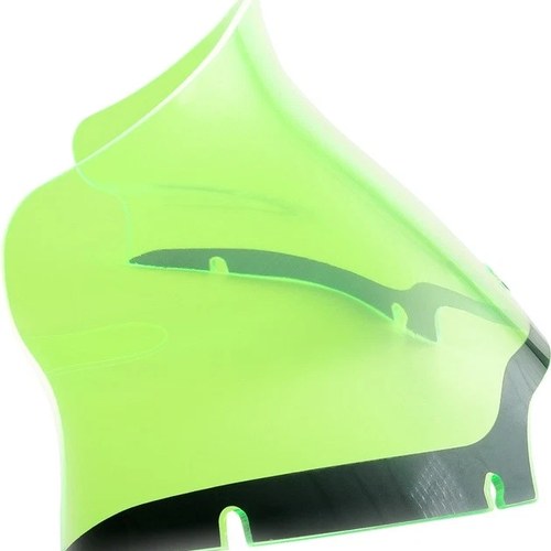 Klock Werks Ice Kolor Flare Windshield 9" Green Harley Davidson Road Glide