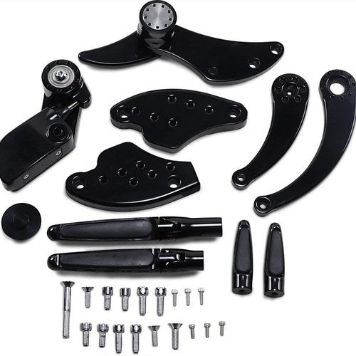 Hawg Halters Forward Control Kit Black #FCK-S18A-FR Harley Davidson
