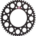 Renthal 520 Ultralight Aluminum Rear Sprocket 48T Black #154U-520-48GRBK