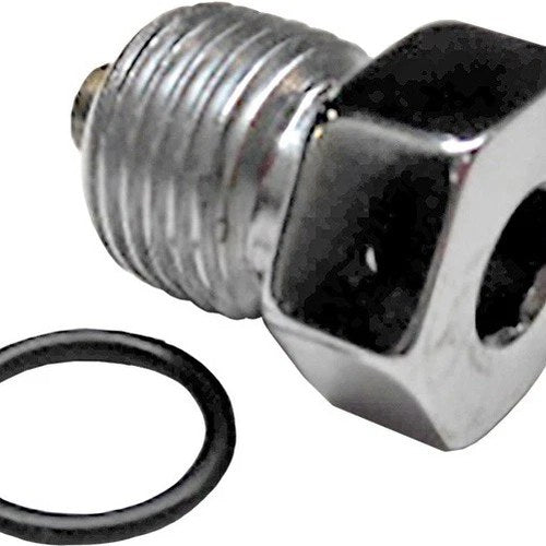 Colony Oversized Transmission Drain Plug Chrome 9/16"-18