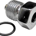 Colony Oversized Transmission Drain Plug Chrome 9/16"-18