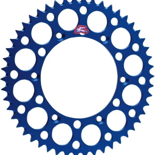 Renthal Sprocket Rear 48T 428 Ultralight Aluminum Blue #121U-428-48GPBU