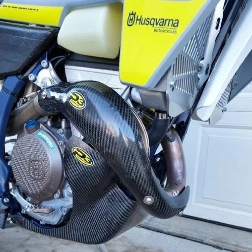 P3 Carbon Fiber Heat Shield KTM/Husqvarna 350 SX-F/350 XC-F/FC 350/FX 350 2023