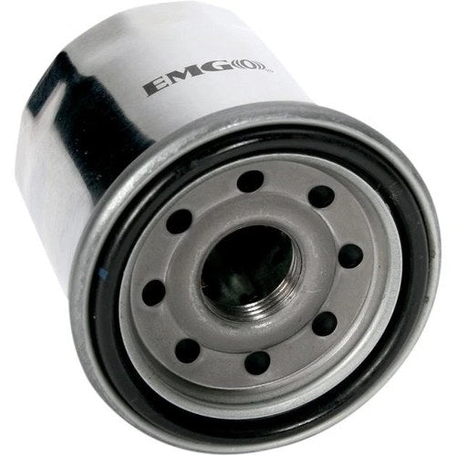 Emgo Oil Filter Chrome #10-82220 fits Kawasaki/Honda/Yamaha