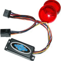 Badlands Plug-In Illuminator with Red Lenses ILL-03-RL-C Harley Davidson