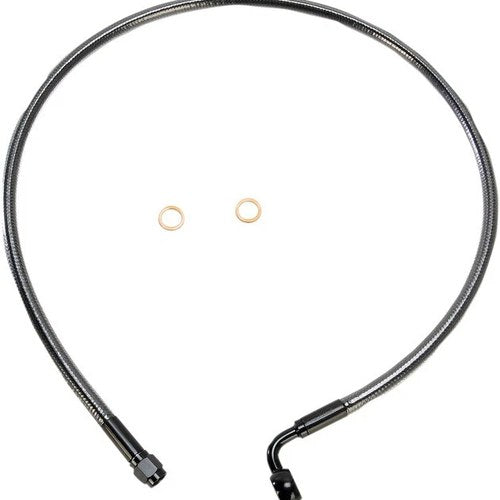Magnum Black Pearl Designer ABS Upper Brake Line 30" #AS47230 Harley Davidson