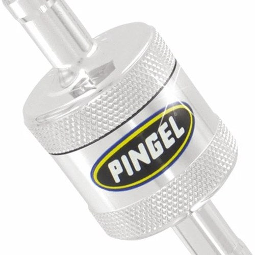 Pingel In-Line Fuel Filter 3/8" Satin