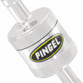 Pingel In-Line Fuel Filter 3/8" Satin