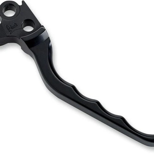 Joker Machine Grooved Brake Lever Black #03-29BLK Harley Davidson