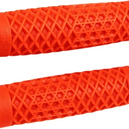 Odi Vans Cult V-Twin Motorcycle Grips Orange 7/8" 5"