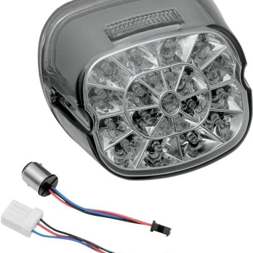 DS Web LED Taillight With Top Window Smoke Harley Davidson
