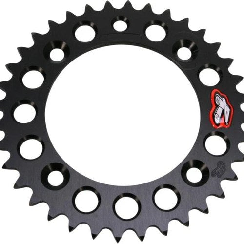 Renthal Aluminum Rear Sprocket 38T Black KTM 50 SX/50 SX Mini 2014-2026