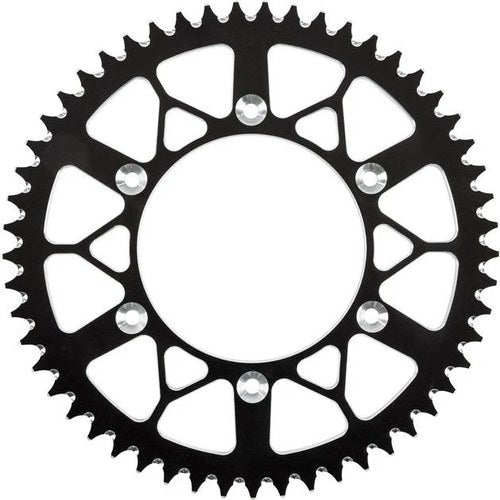Fire Power Aluminum Rear Sprocket 520 49T Black #225-49 Blk for Honda