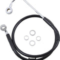 DS Black Vinyl Front Upper ABS Brake Line Kit 30-3/4" Black #212064