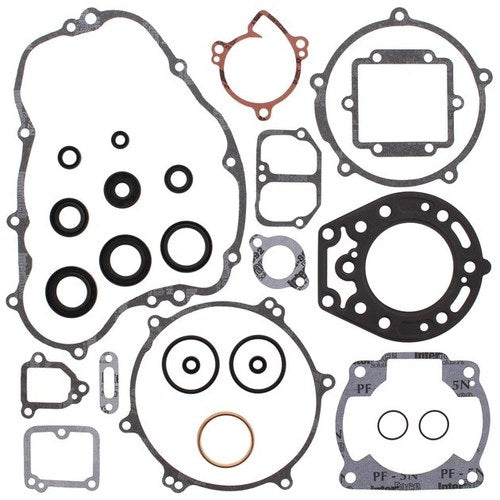 Vertex-Winderosa Complete Gasket Kit with Oil Seals Kawasaki KDX200 1995-2006