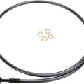 Magnum Black Pearl E-Z Align Front Brake Line 46" #46746SW Harley Davidson