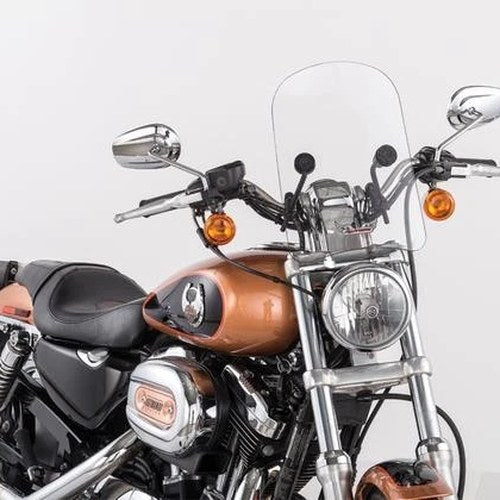 Slipstreamer Tombstone Windshield Clear/Black #HD-3-CLEAR