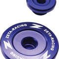 Zeta Motorcycle Engine Plug Set Blue #ZE89-1422 for Yamaha YFZ450