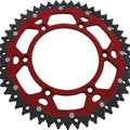 Moose Dual Ring Rear Sprocket 50T Aluminum Red Gas MC 125 2021
