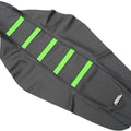 Moose Ribbed Seat Cover Black/Green fits Kawasaki KX450F 2016-2017
