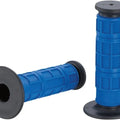 Moose Qualifier Full Waffle Grips Blue