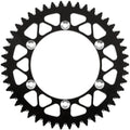 Fire Power Aluminum Rear Sprocket 520 48T Black #511-48 Blk for Suzuki
