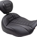 Mustang Deluxe Touring Solo Seat With Backrest #89401 Harley Davidson