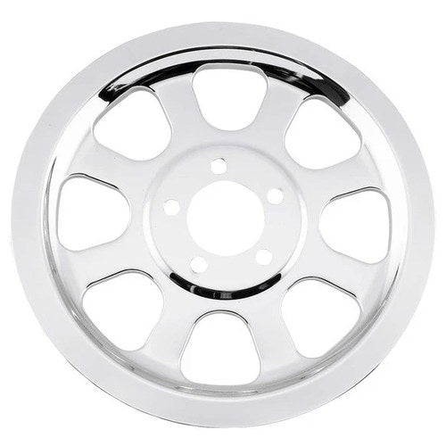 Biker's Choice Belt Drive Pulley Cover Chrome #302104 Harley Davidson
