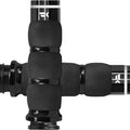 Khrome Werks Air Cushion Tracer Tip Grips Black #500110 Harley Davidson