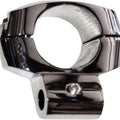 UltraCool Handlebar Mount Oil Cooler Fan Indicator Light Black/Chrome 1"