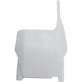 UFO Number Plate Front White for Honda CR125R/CR250R/CRF 250/CRF 450 2004-2007