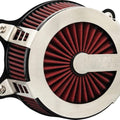 Vance & Hines VO2 Cage Fighter Air Cleaner Brushed #71106 Harley Davidson