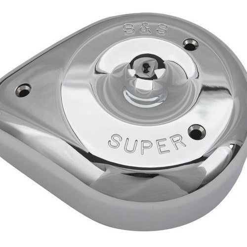 S&S Replacement Classic Teardrop Air Cleaner Cover Chrome