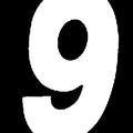 Dirt Digits Super X Numbers 7" White #9 3-Pack
