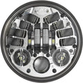 J.W. Speaker 8690 Adaptive 2 LED Headlight 5.75" Chrome PAR46