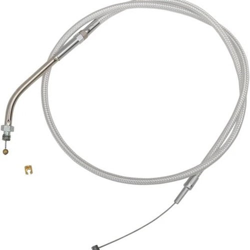 Magnum Sterling Chromite II Pull Throttle Cable 36-5/8" #33256 Harley Davidson