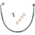 Goodridge Brake Line Kit 1-Line Front w/Chrome Ends Harley Fxsts 1996-2006